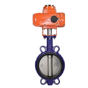 Factory Explosion-Proof Electric Motorized Automatic Rotary Control Actuator Wafer Butterfly Valve