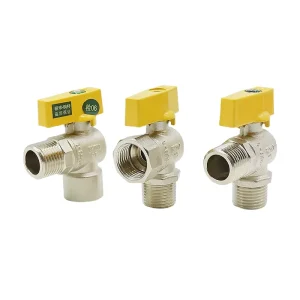 Factory Forged Brass Manual Power Ball Valve DN15 200 psi Male Thread OEM Customization Natural Gas Shutoff Model 614