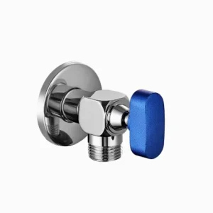 Factory Full Brass SS Manual High Flow Hot Cold Water Angle Valve 3-Way Diverter Ball Valve 15mm Port Size Water
