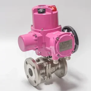 Factory Intelligent Regulating & On-off Stainless Steel Electric Flanged Ball Valves for Anti-burst