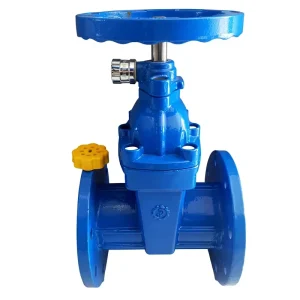 Factory Manual Non Rising Rod Soft Seal Gate Valve PN10PN16 4 inch Ductile Iron Flange Gate Valve