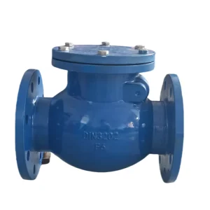 Factory Manufacture Check Valve Ductile Iron Anechoic Hydraulic Vertical Swing Check Valve