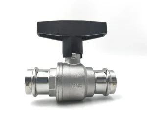 Factory Manufacture V Type SS316L High stem Ball Valve