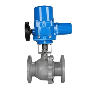 Factory OEM Electric Actuator Ball Valve IP68 Motor Drive High Temperature Base Flange DN32-DN400