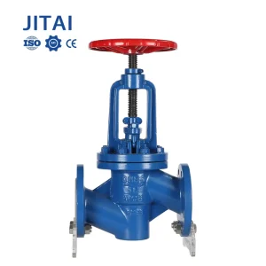Factory OEM Manual GB ASME DN100 PN16 SS304 PTFE Rubber-Lined Flanged Globe Valve