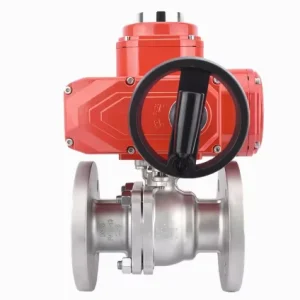 Factory OEM Stainless Steel Explosion proof Electric Flanged Ball Valves Model DIN 3202 F4 Q41F DN15 DN100 for Oil