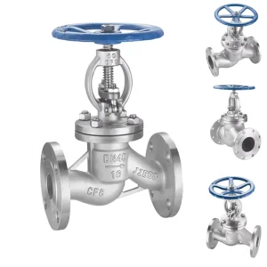 Factory Price Flange Flow Control Industrial Use DN15 Working Pressure Cut Off Structure Globe Valve Price Flange Shutoff Valves