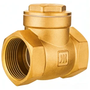 Factory Price High quality Brass Horizontal Check Valve DN15 DN65 with Thickened Anti backflow Device durable Brass Check Valve