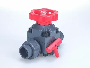 Factory Price PVC Manual Diaphragm Valve 1 2” 2” for Water Support