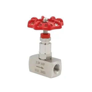 Factory Price Stainless Steel 304/316 J13W Needle Valve DN6-DN40 10000psi High Pressure Manual Threaded 1-Way Stop