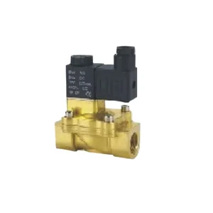 Factory Price Z711 Brass 2 Way 110v 220v Ac 12v 24v Dc Water Hydraulic Diaphragm Low Power Energy Saving Solenoid Valve