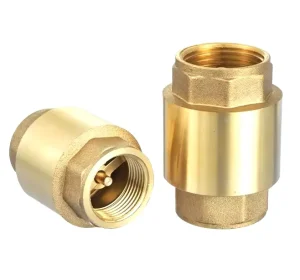 Factory PriceWith Brass Core 1/2inch to 4 Inch Series Heavy Gauge Brass Valve Water Plumbing Non Return Brass Check Check Valve