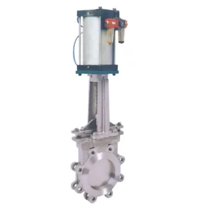 Factory Stainless Steel Electric Actuator 6 Inch Knife Gate Valve Pneumatic Automatic Slurry Valve
