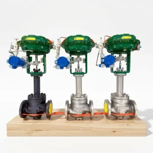 Factory Supplied Stainless Steel F316 Globe Control Valve Class 150 DN100 Equal Percentage Class IV
