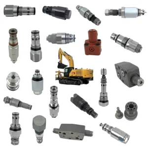 Factory Supplies Excavator Main Safety Valves for Komatsu Doosan Kobelco Overflow Valves Construction Machinery Parts