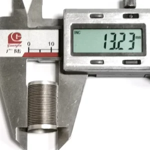 Factory Supply K W OD13mm Stainless Steel Smooth Surface Flexible Valve Stem Bellows OEM ODM Custom Size