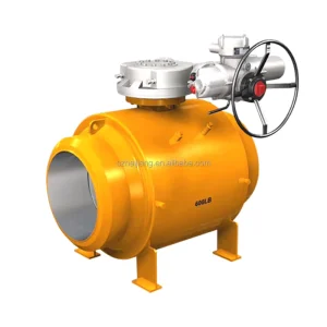 Factory Supply Stainless Steel Electric Fully Welded Ball Valve for Oil Gas Chemical Industry