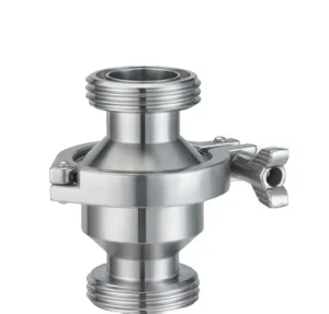 Factory Supply the Stainless Steel Sanitary Valves Check Valve Thread for Pipeline