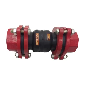 Factory Triangle Thread Rubber Expansion Joint EPDM Flexible Rubber Coupling Threaded Anti Vibration Shock Absorber
