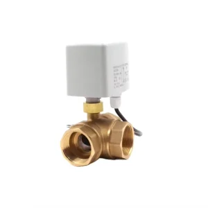 Factory Two Way Three Way Motorized Ball Valve Electric Actuator Valve Motorized Automatic 3 Way Valve Electric