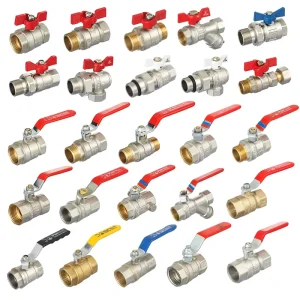 Factory Valves NPT Male and Female Threaded Brass Ball Valves All Size Forged Brass Ball Valve