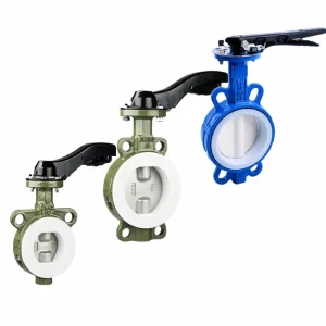 Factory Various Style Manual Clamp Type butterfly Valve for Wastewater Treatment Plant