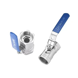 Factory Water Steam Oil Medium Pressure DN8 Stainless Metal Manual Control Ball Valve