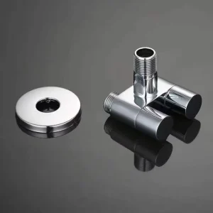 Factory of Modern Best selling Bathroom One in Double out Angle Valves Special Angle Valves for Muslims