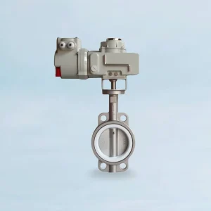 Fast Delivery Gost DIN BS 12V 2V DC Electric Actuator Stainless Steel Body Anti corrosion Rubber Wafer Butterfly Valve