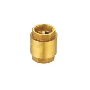 Female Thread Vertical Brass Check Valve One Way Check Valve to Prevent Back Flow