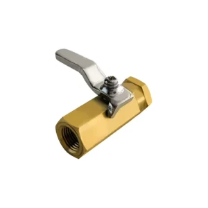 Female x Female Brass Ball Mini Shut Off Valves Manual Shut off