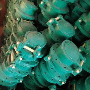 Fiberglass FRP HDPE Corrosion-Resistant Check Valve DN100 Flange