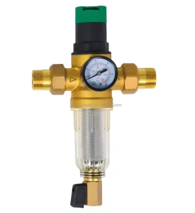 Filter with Ball Valve Destination Device Pressure Reducing Valve