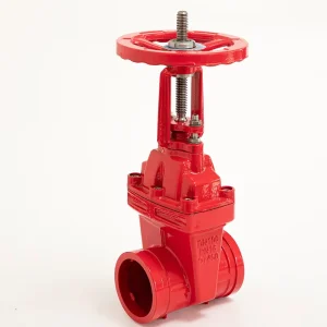 Fire Gate Valve DN100 PN16 Manual Operation Single Gate Water Flow Control for Firefighting Equipment