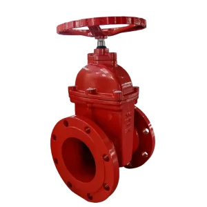 Firefighting NRS Resilient Gate Valve PN16 Ductile Iron Flange Non Rising Stem Gate Valve