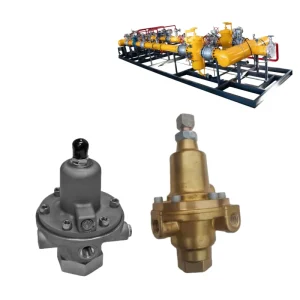 Fisher 1301F 1301G Pneumatic Direct Acting High Pressure Natural Gas Regulator Brass Valve 1 4″ Port 6000 Psig Max Pressure