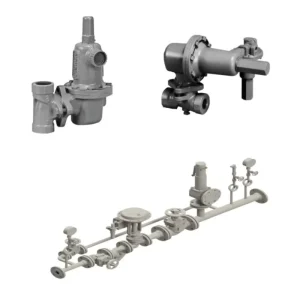 Fisher 627 Pressure Regulator Direct acting Pressure Regulator NPT 3 4 2 Inch Interface With Internal Pressure Relief Valve
