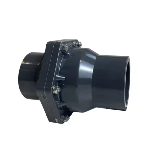 Flange Connection Butterfly Type Check Valve Manual Water Non Return Valve for Industrial Pump Protection