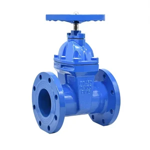 Flange Type Soft Sealing Ductile Cast Iron Manual Water Gate Valve Ordinary Temperature Manual Flange Control Valve Water