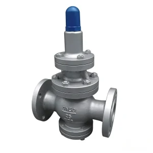 Flange mounted Butterfly Structure Manual Pressure Reducing Valve 304 Stainless Steel Adjustable Steam & Water DN50 DN1200