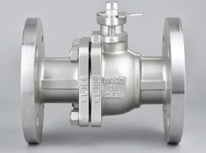 Flanged Ball Valve Q41F 16P Manual Stainless Steel Flanged Ball Valve Soft Seal DN15 DN250CF8 Body Corrosion Resistant