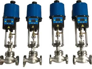 Flanged Butterfly Type Control Valve With PTFE Seat for Corrosive Chemicals Stainless Steel