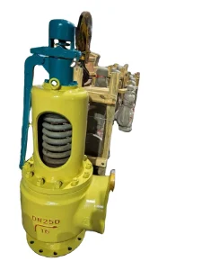 Flanged End Connection Safety Relief Valve for Medium High Pressure Piping Systems with Easy Installation and Reliable Sealing
