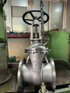 Flanged Gate Valve Stainless Steel 304 ANSI 150 RF DN50 DN300 Industrial Grade