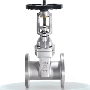 Flanged Gate Valve Stainless Steel 316L RF End Class 150 PN16 for Industrial Piping System