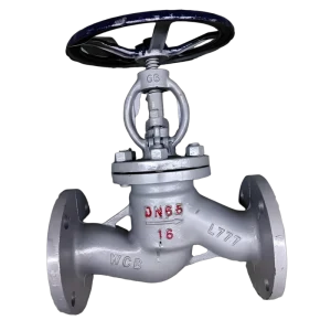 Flanged Globe Valve WCB Manual Medium Temperature Gas J41 Hard Seal 1 2in 4in Flange X Flange