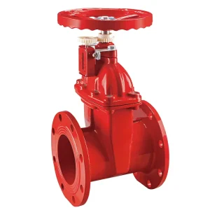 Flanged OS&Y Type Manual Gate Valve Ductile Iron Body ISO CE Certified Resilient Seat Low Torque Operation DN50-200