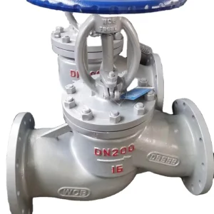 Flanged RF Globe Valve With External Yoke for Easy Stem Inspection in Corrosive Areas
