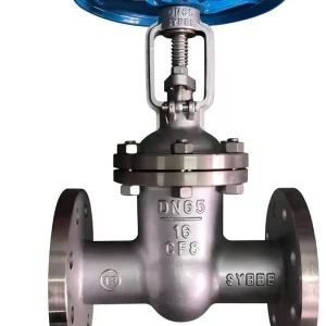 Flanged Rising Stem AISI 304 Class 300 2″-12″ RTJ Face Corrosion Proof Stainless Steel Gate Valve
