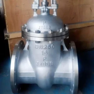Flanged Stainless Gate Valve SS304 OS&Y Solid Wedge 150LB Fire Safe Pulp Paper Mill